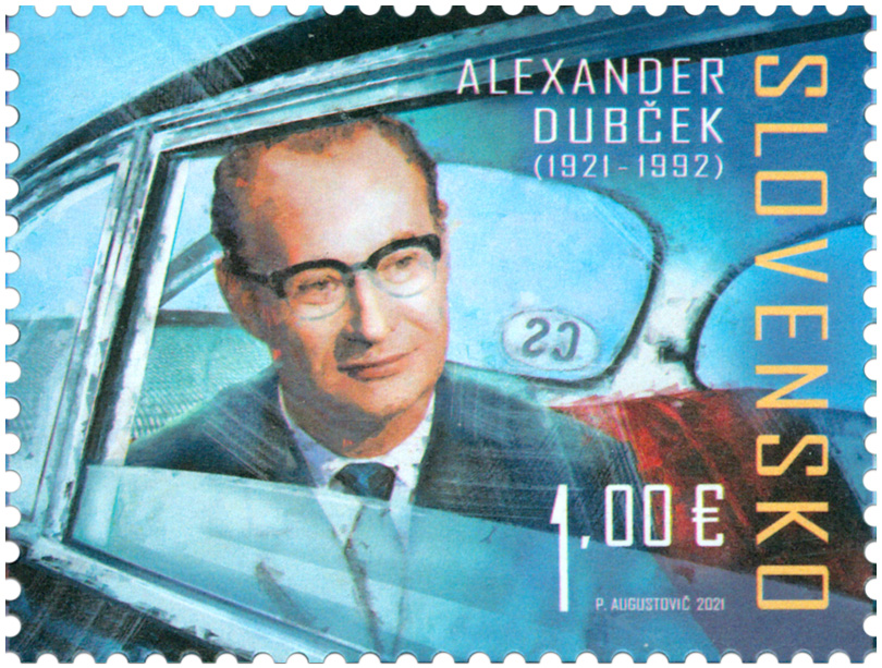 Alexander Dubček / Známka /