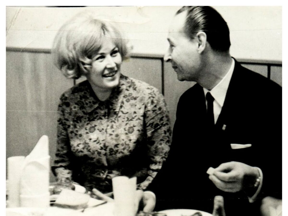 Dana Hermannová, Alexander Dubček, Uhrovec, 1968