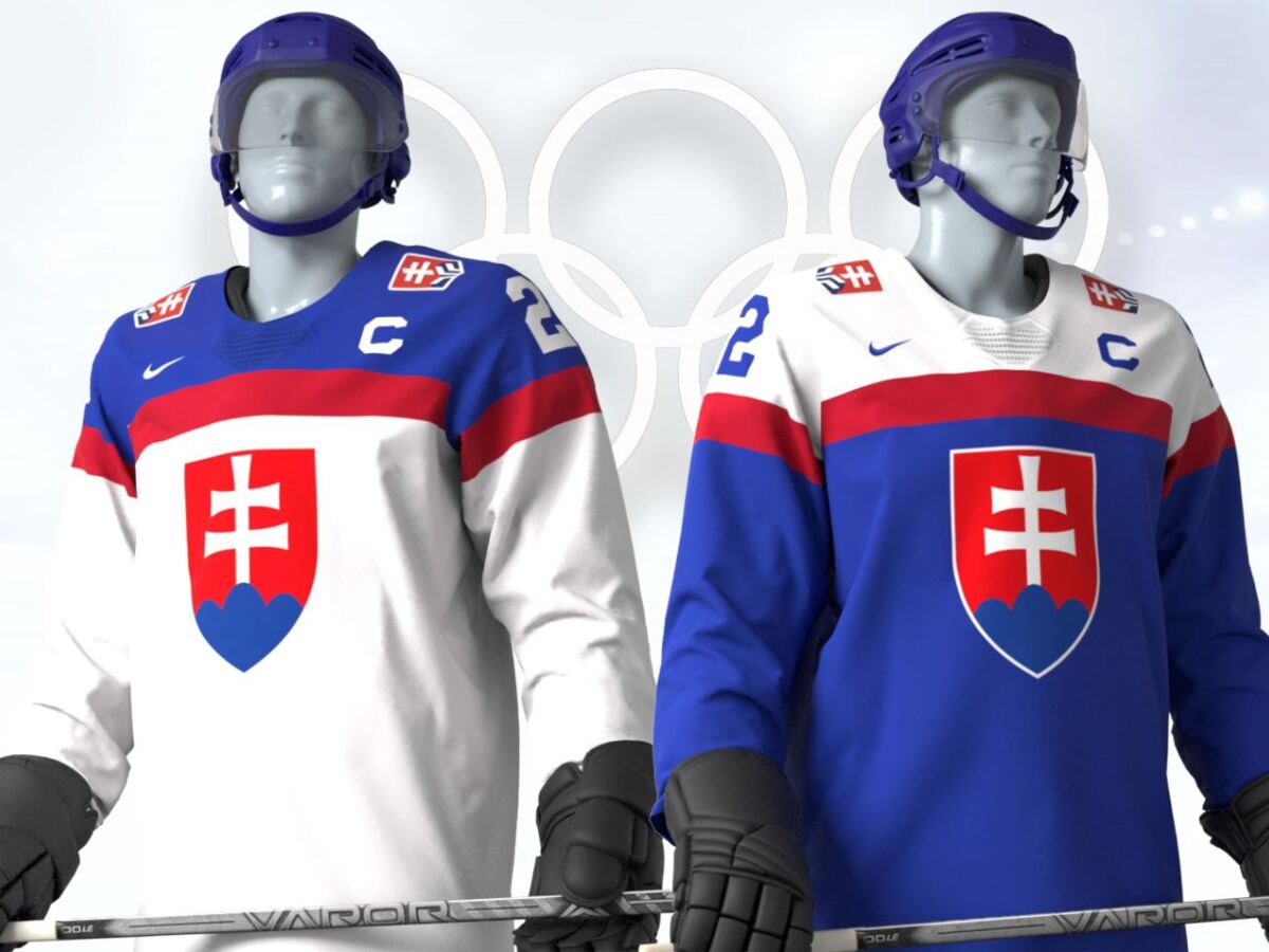 Slovensko hokej dres ZOH 2022