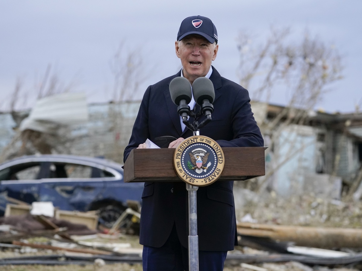 Biden Midwest Tornadoes