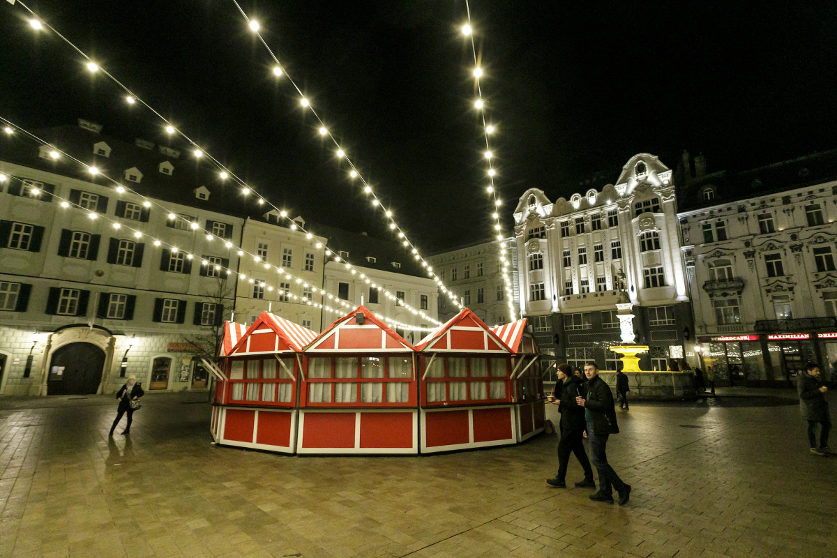 Bratislava, silvester, Nový rok 2022