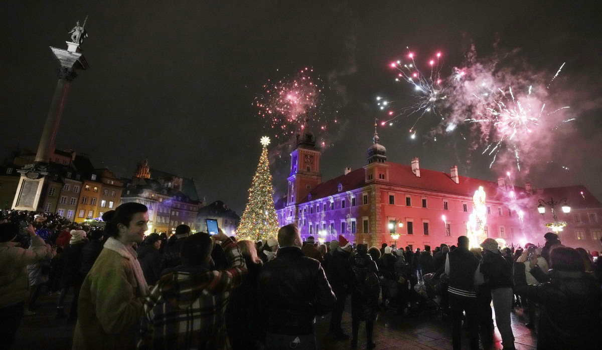 Nový rok 2022, Poľsko, Varšava