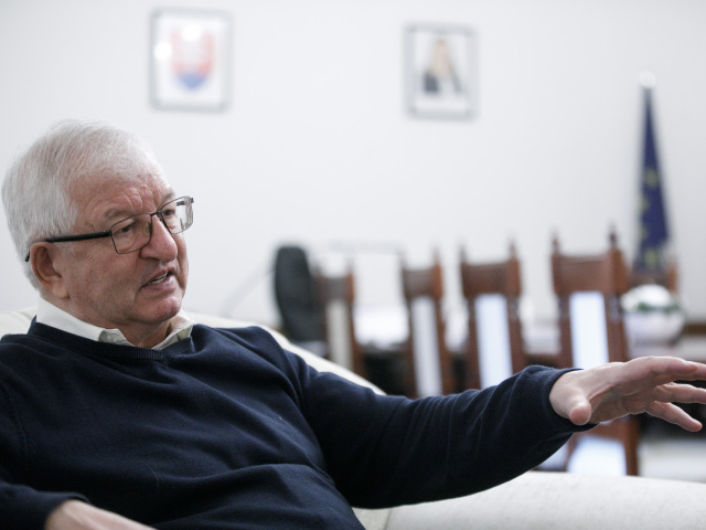 Predseda Súdnej rady SR Ján Mazák