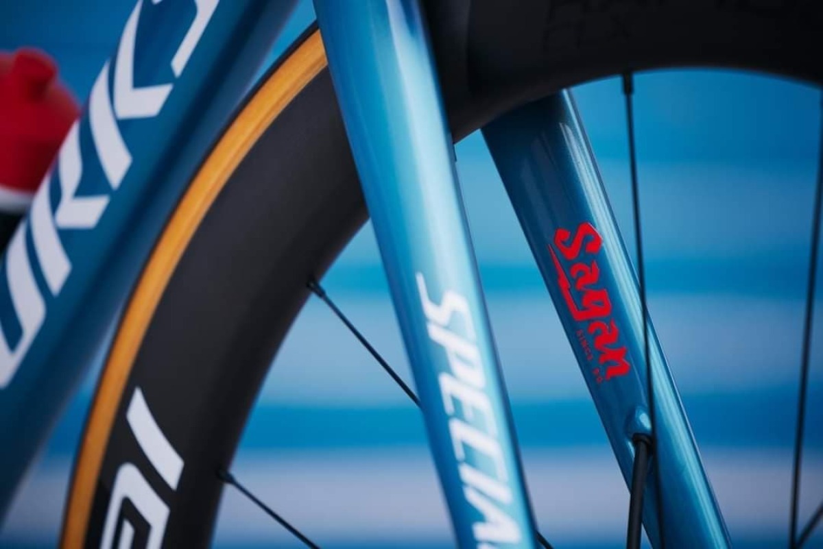 Peter Sagan bicykel
