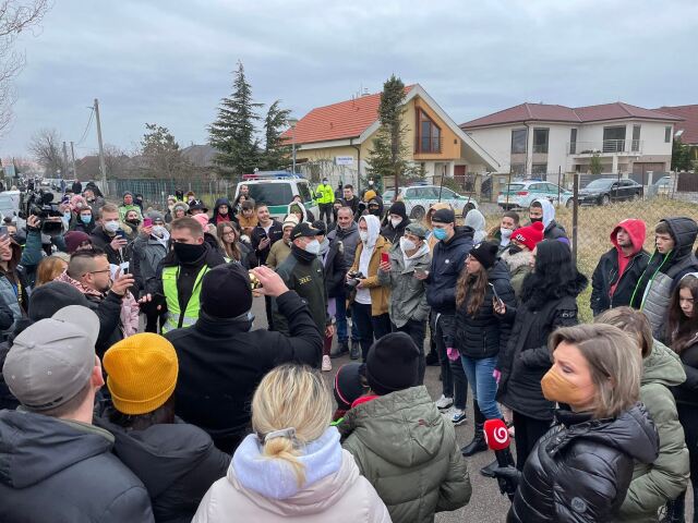 Miloslavov, protest