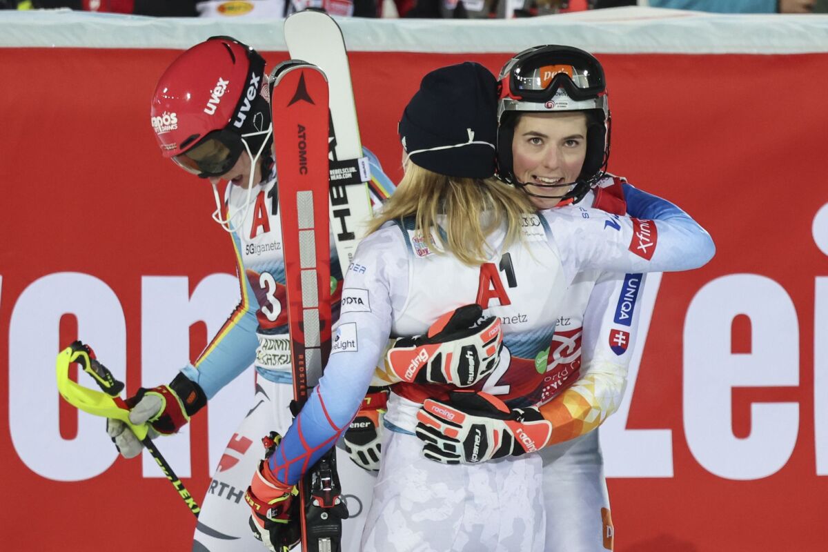 Petra Vlhová, Mikaela Shiffrinová