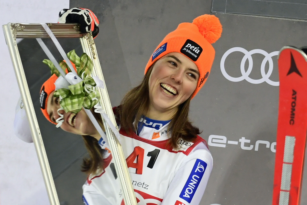 Schladming SP Slalom Ženy 2. kolo