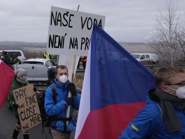 Poľsko ČR Baňa Uhoľná Turów Protesty