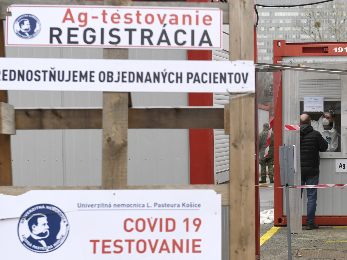 koronavírus MOM odberové miesto