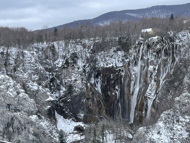 Plitvice, Chorvátsko, Veľký vodopád