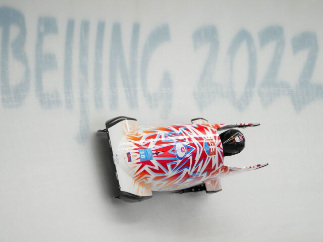 Čína Peking ZOH2022 Čerňanská Monoboby
