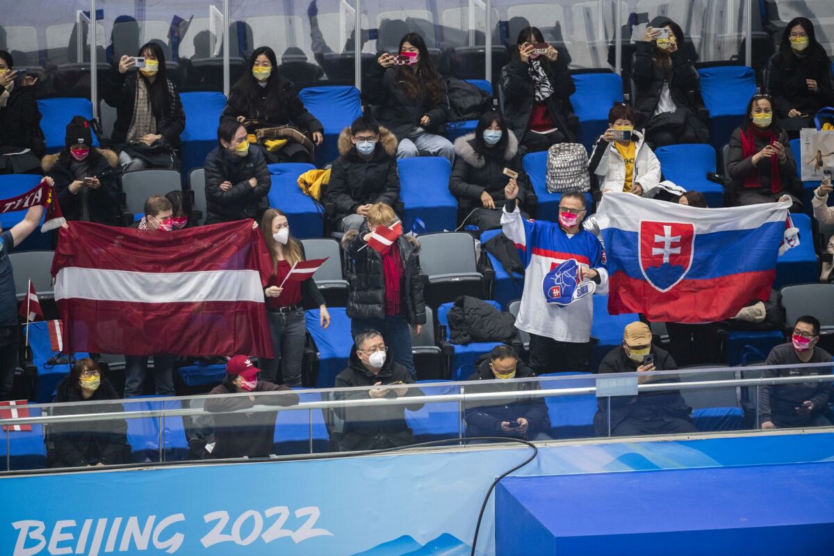 Čína SR Peking ZOH2022 fanúšikovia