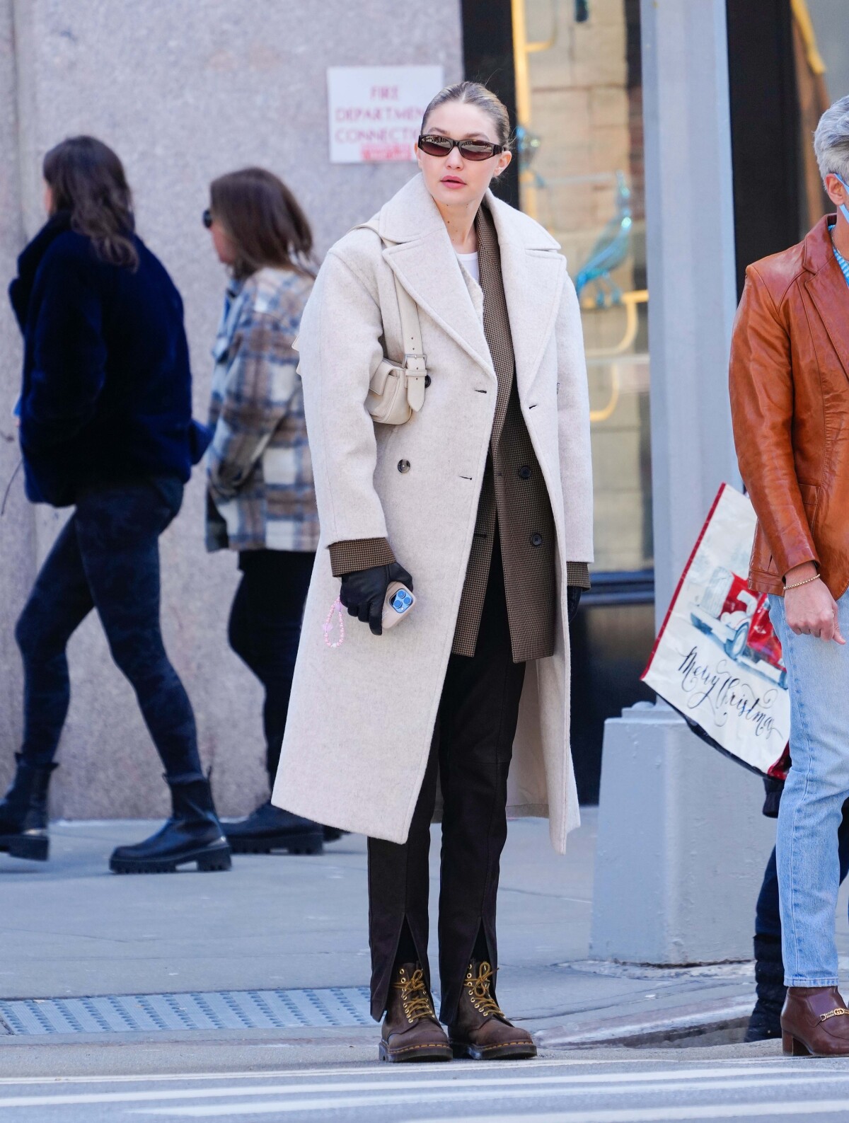 Gigi Hadid coat