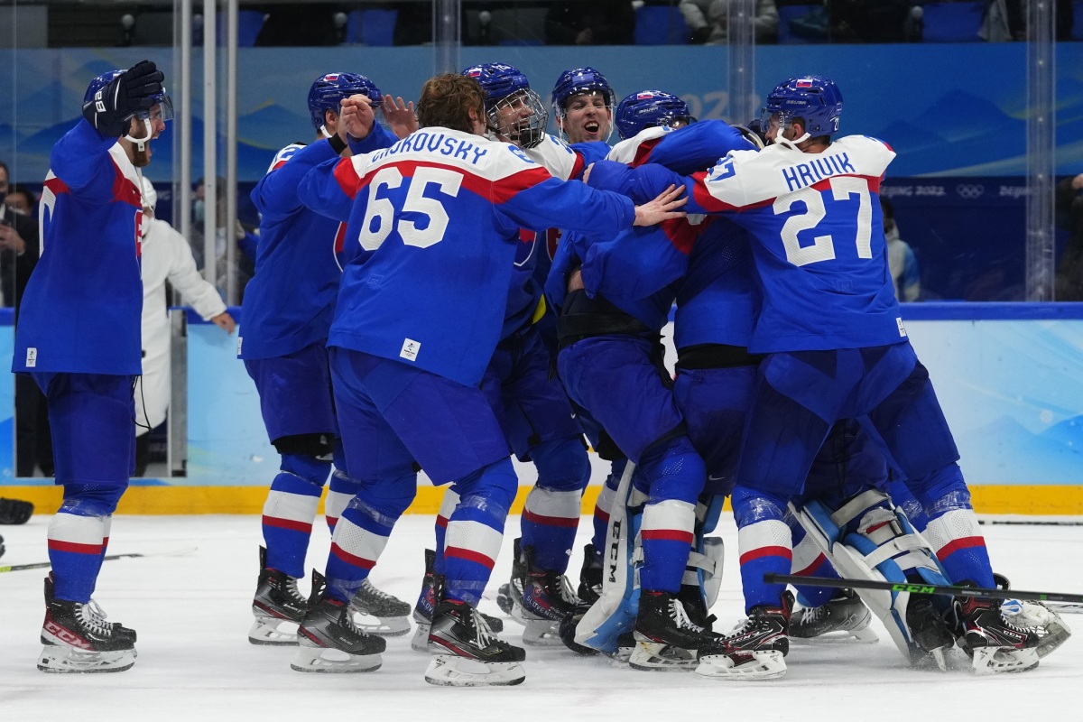 slovenskí hokejisti
