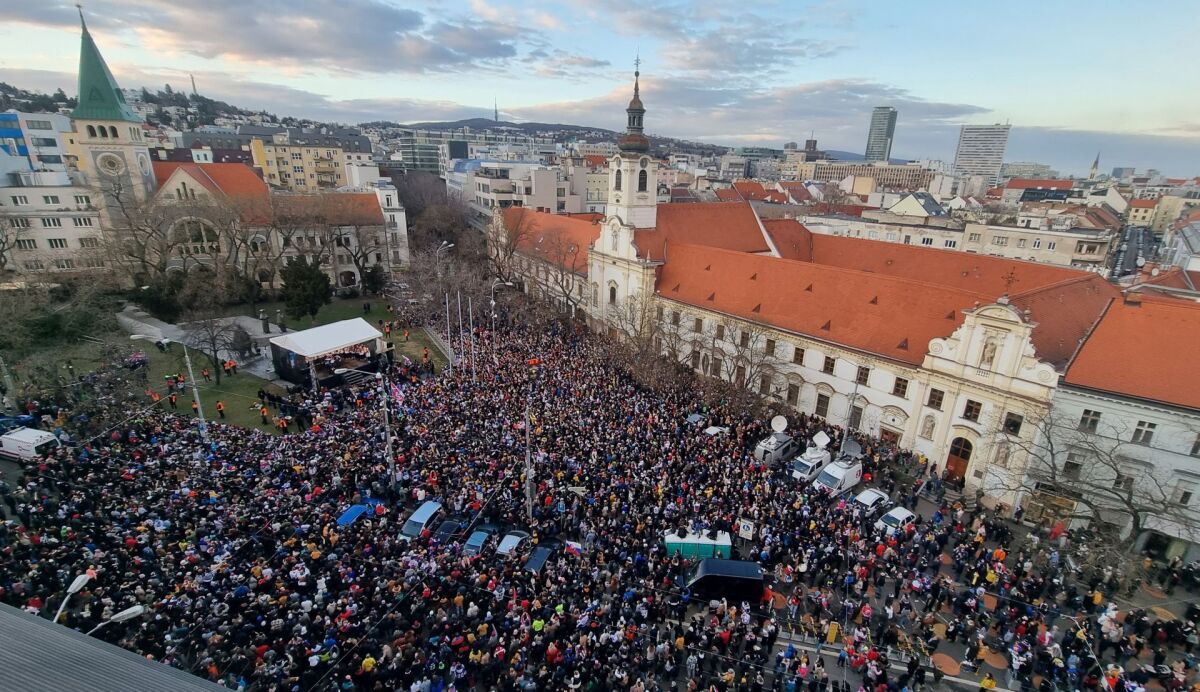 námestie fans oslavy