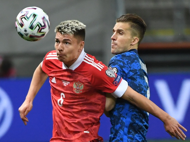 SR Futbal MS Kvalifikácia MS2022 H Skupina rusko