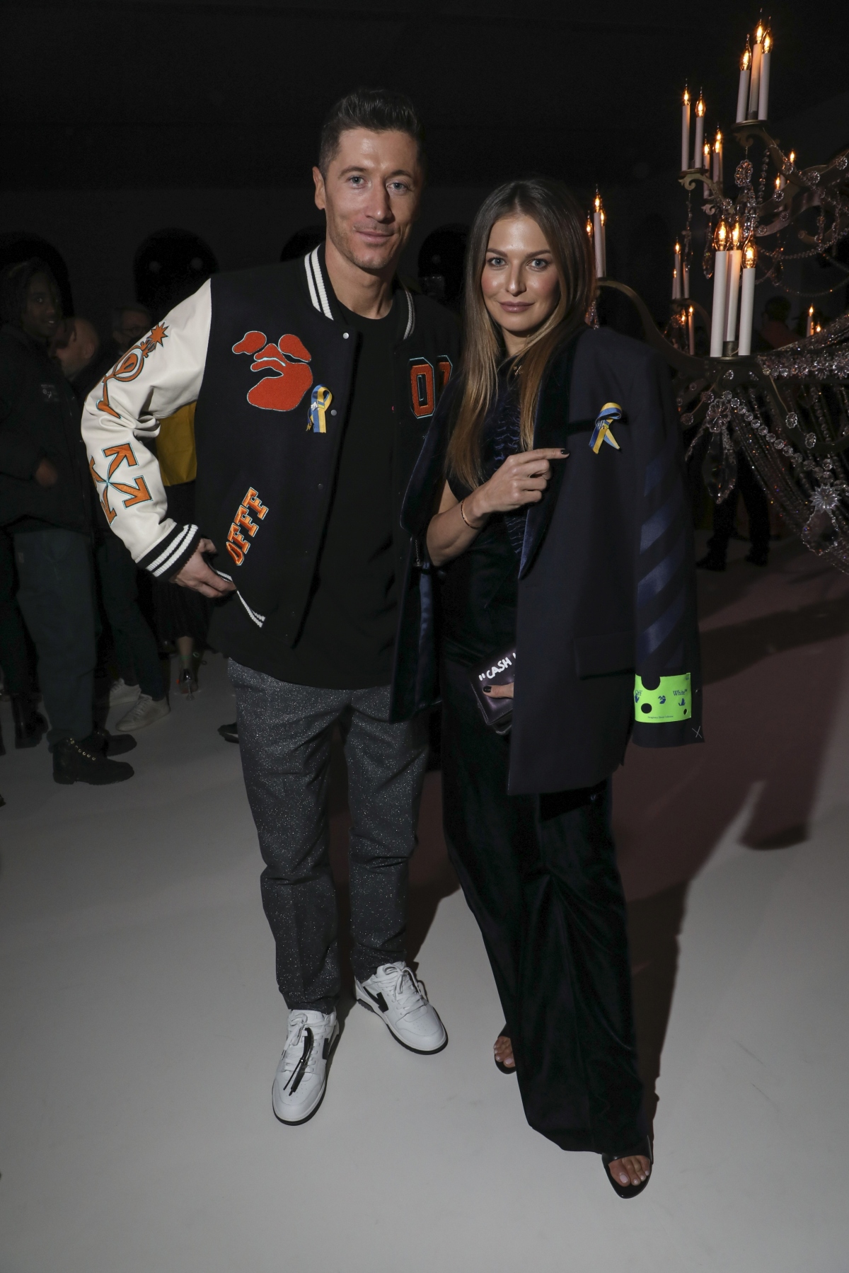 Robert Lewandowski a jeho manželka Anna Lewandowska