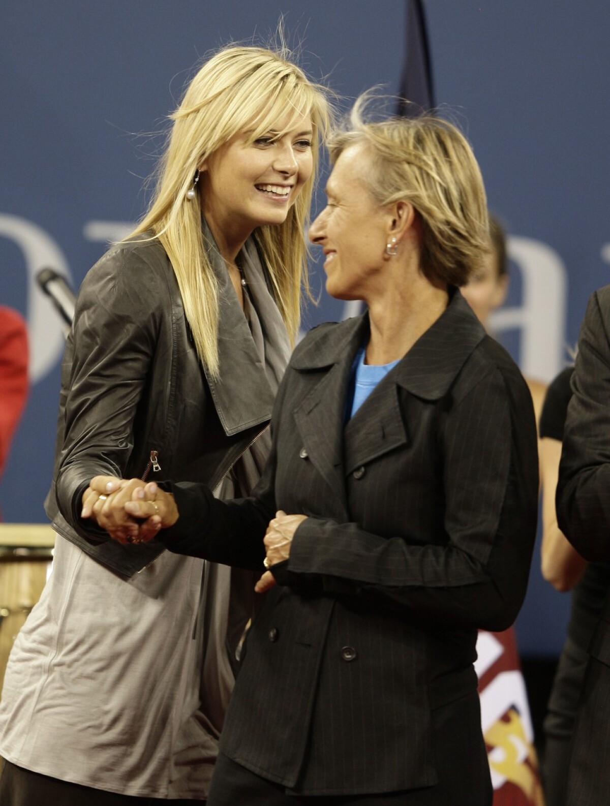 Maria Šarapovová, Martina Navrátilová