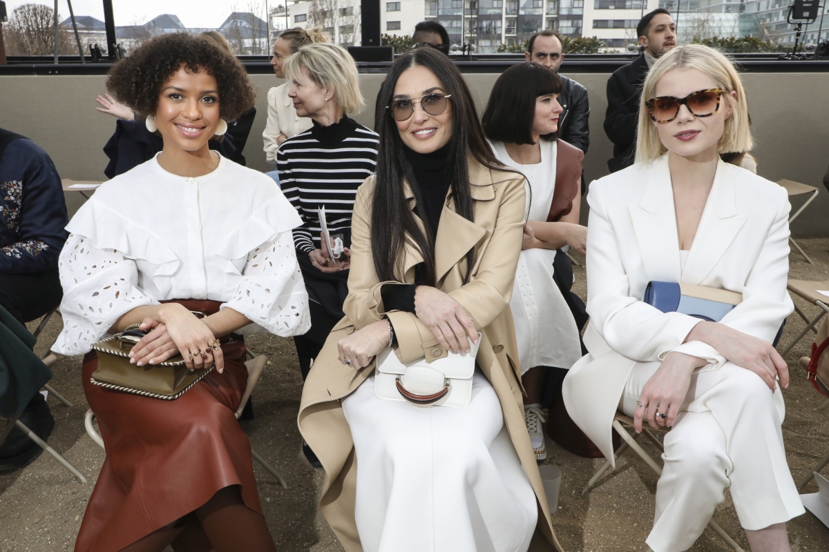 Gugu Mbatha-Raw, Demi Moore a Lucy Boynton