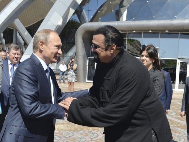 Vladimir Putin, Steven Seagal