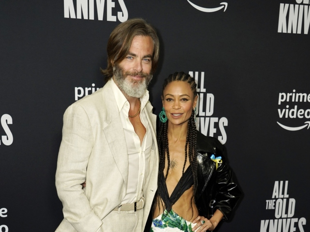 Chris Pine a herečka Thandiwe Newton