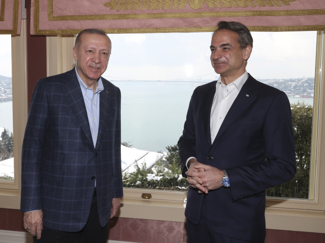 Recep Tayyip Erdogan / Kyriakos Mitsotakis /
