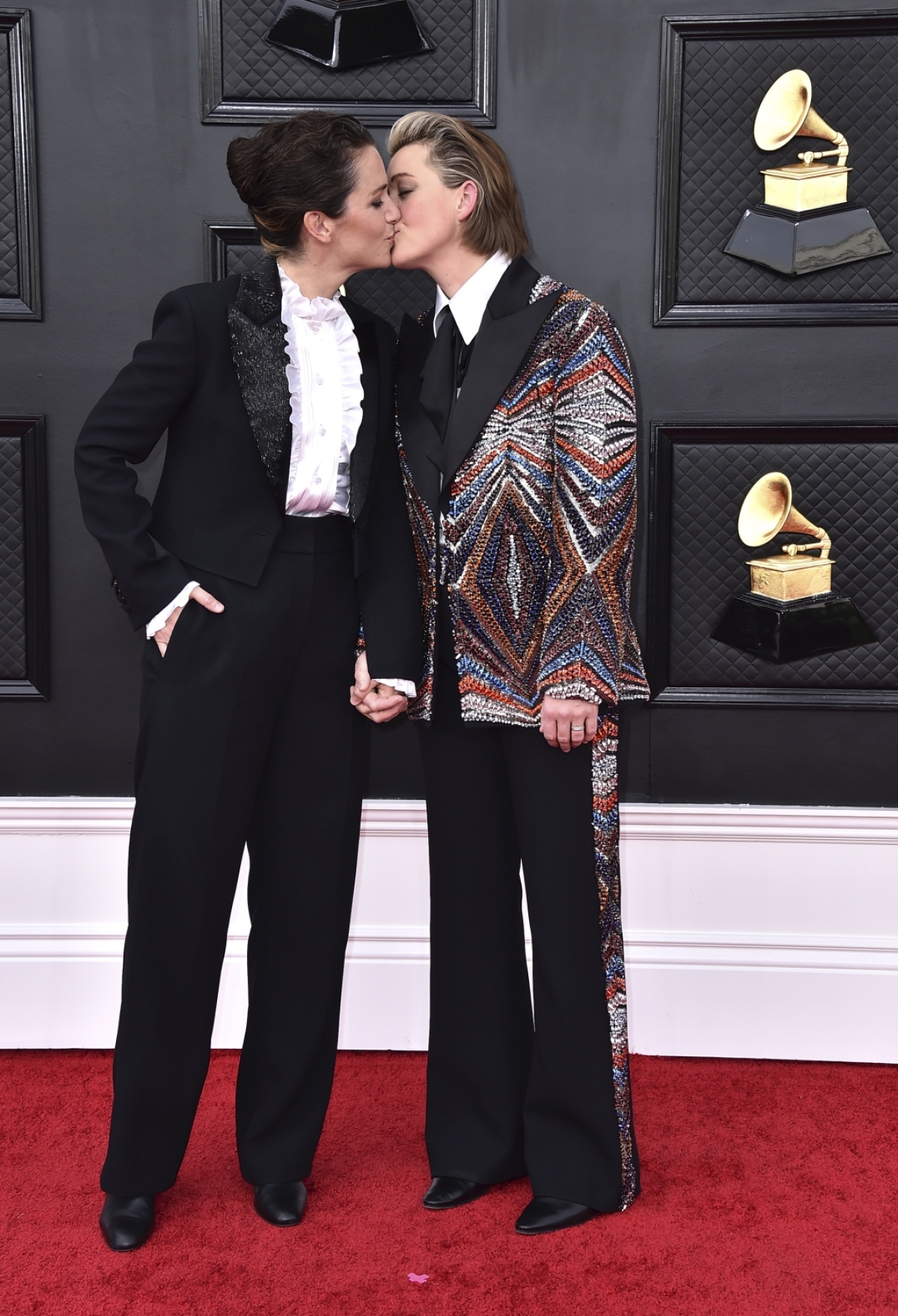 Brandi Carlile (vpravo) a jej partnerka Catherine Shepherd