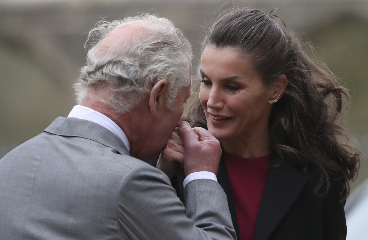 CORRECTION Britain Spain Royals