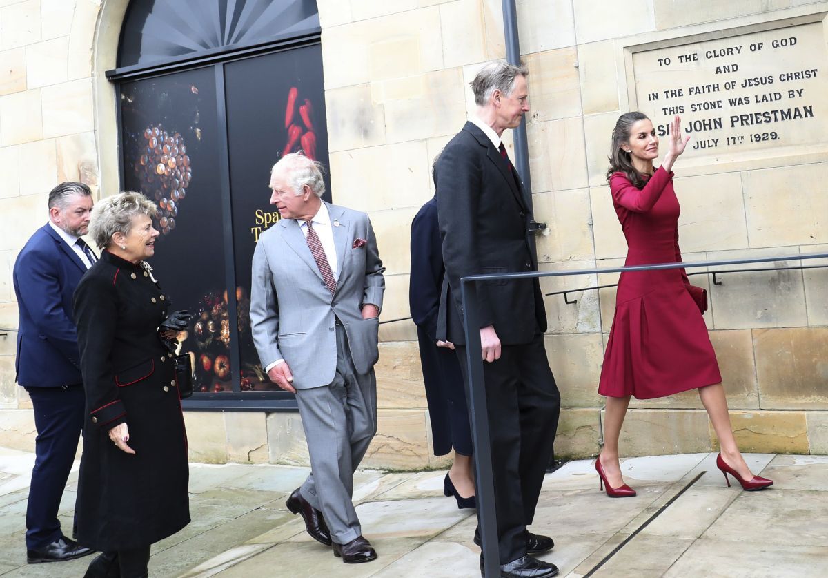 CORRECTION Britain Spain Royals