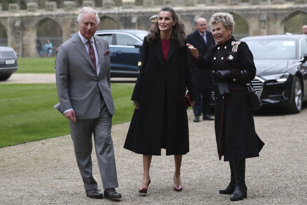 CORRECTION Britain Spain Royals