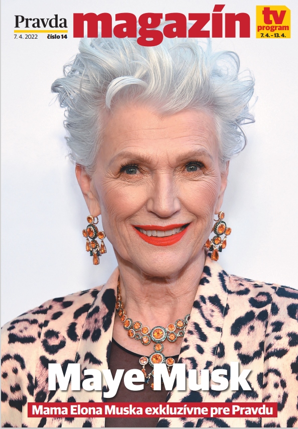 Modelka Maye Musk poskytla exkluzívny rozhovor denníku Pravda, vyšiel v prílohe Pravda Magazín.