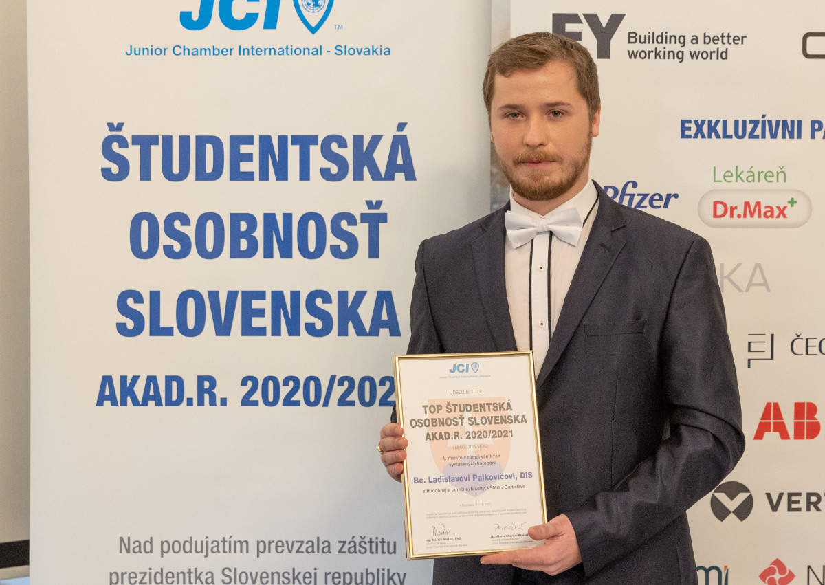 Ladislav Palkovič, Študentská osobnosť Slovenska