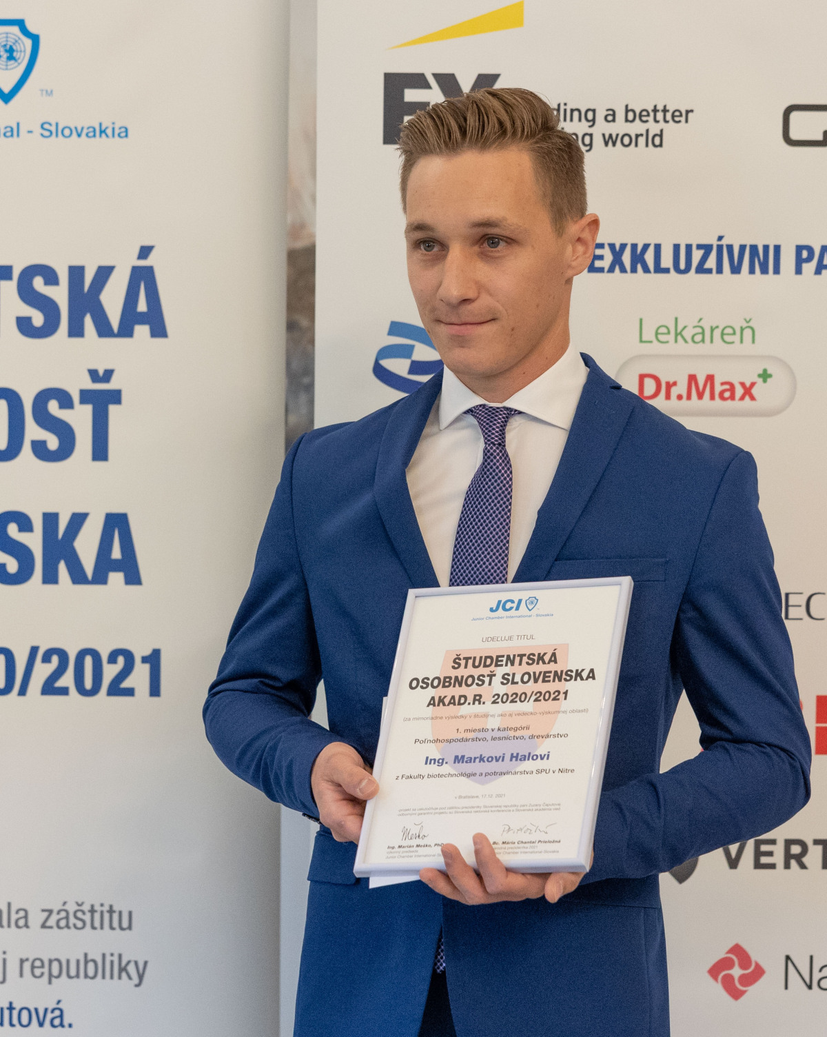 Marko Halo, Študentská osobnosť Slovenska