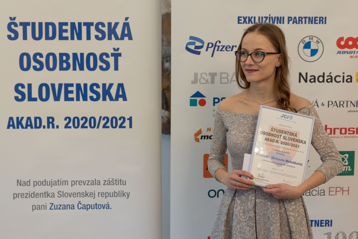 Michaela Matušková, Študentská osobnosť Slovenska