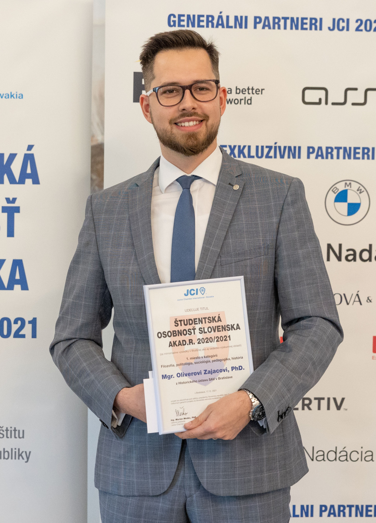 Oliver Zajac, Študentská osobnosť Slovenska