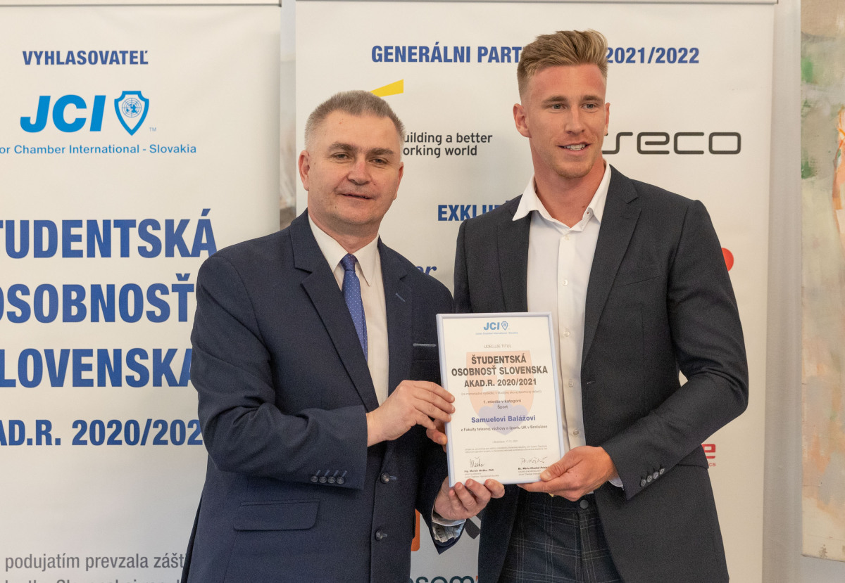 Samuel Baláž, Študentská osobnosť Slovenska