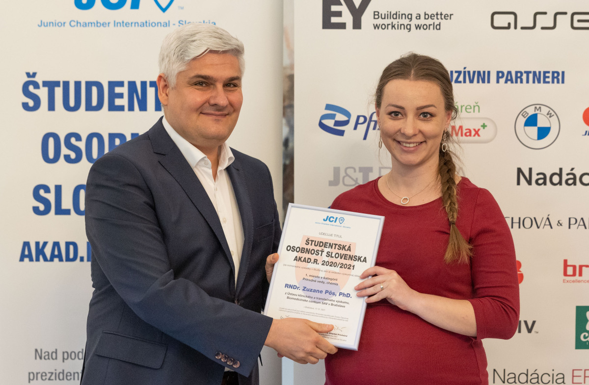 Zuzana Pös, Študentská osobnosť Slovenska