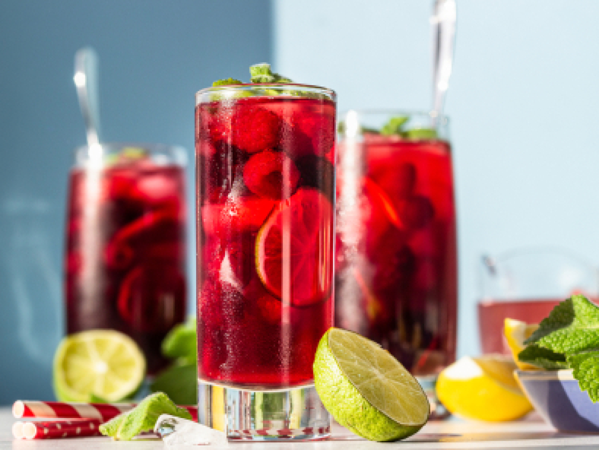 cold brew záhradný čaj