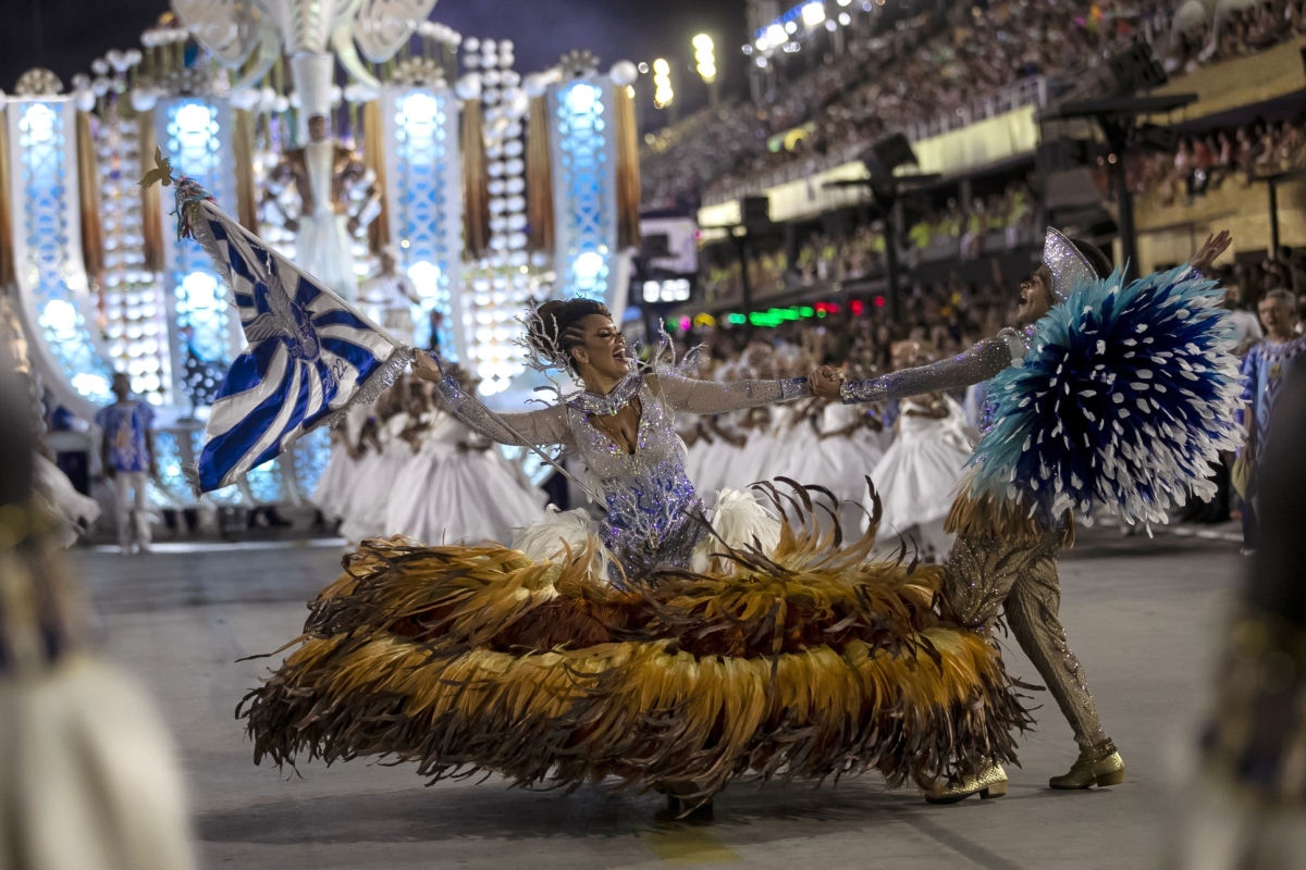 karneval, Rio De Janeiro, Brazília,