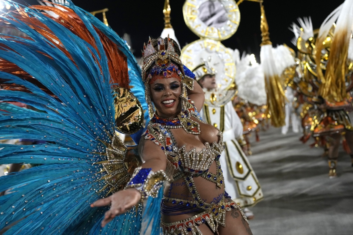 karneval, Rio De Janeiro, Brazília,