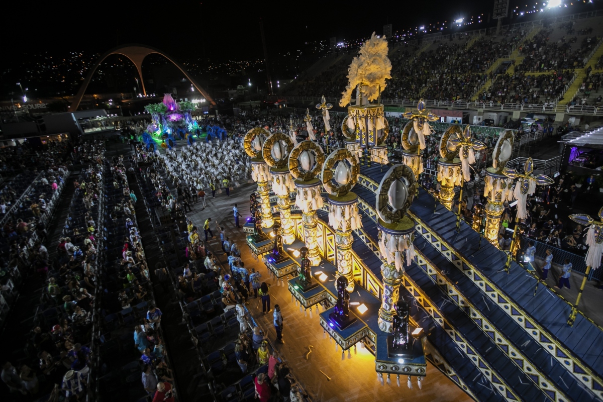 karneval, Rio De Janeiro, Brazília,