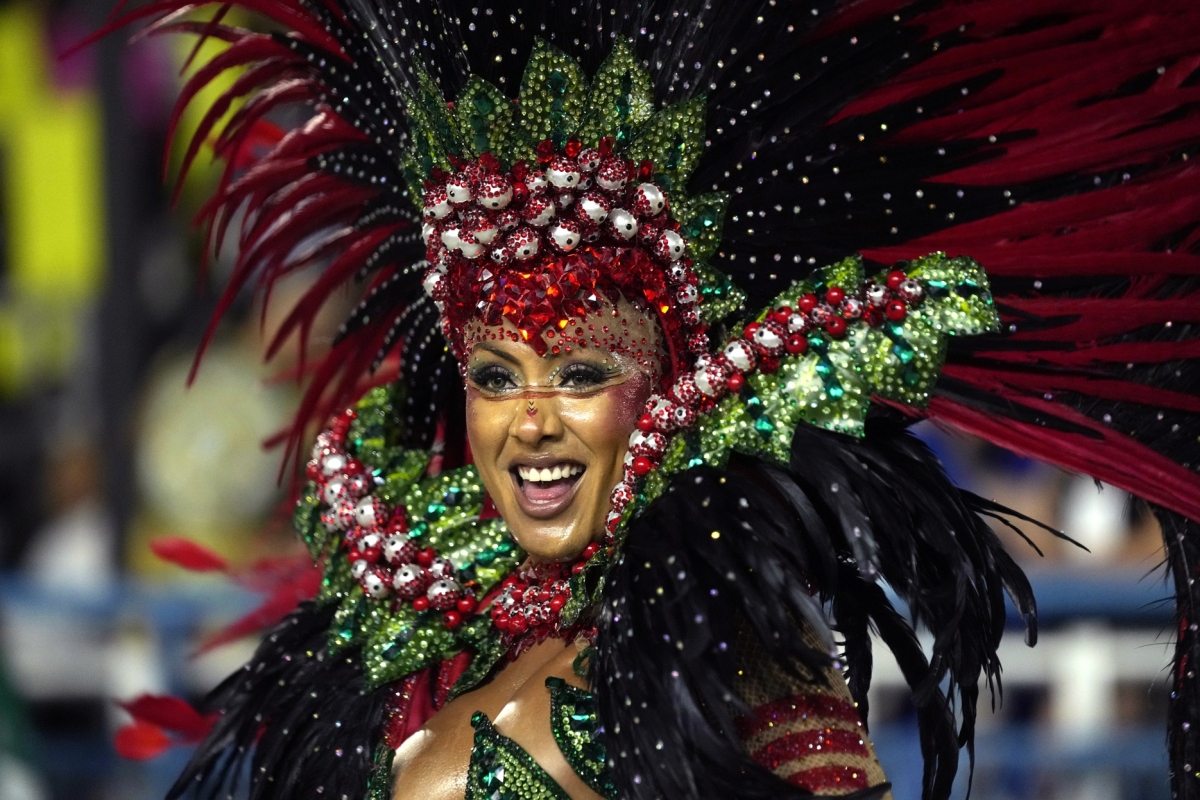 karneval, Rio De Janeiro, Brazília,