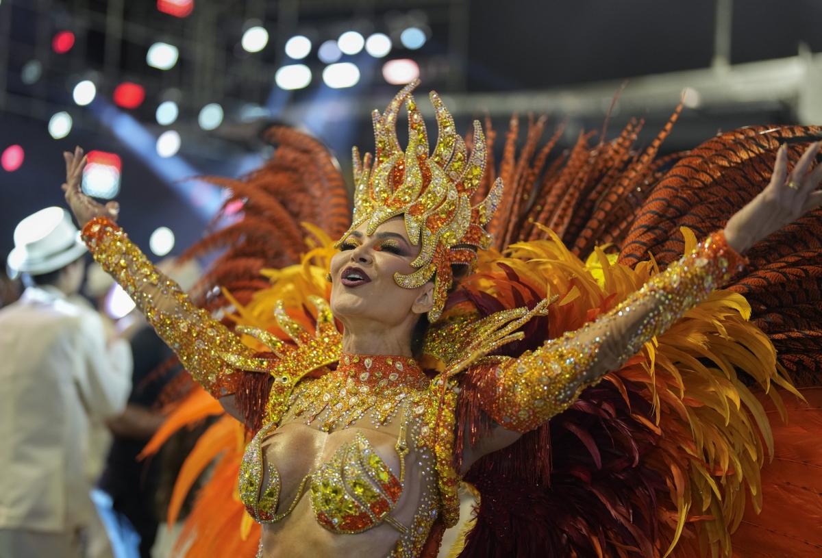 karneval, Sao Paulo, Brazília,