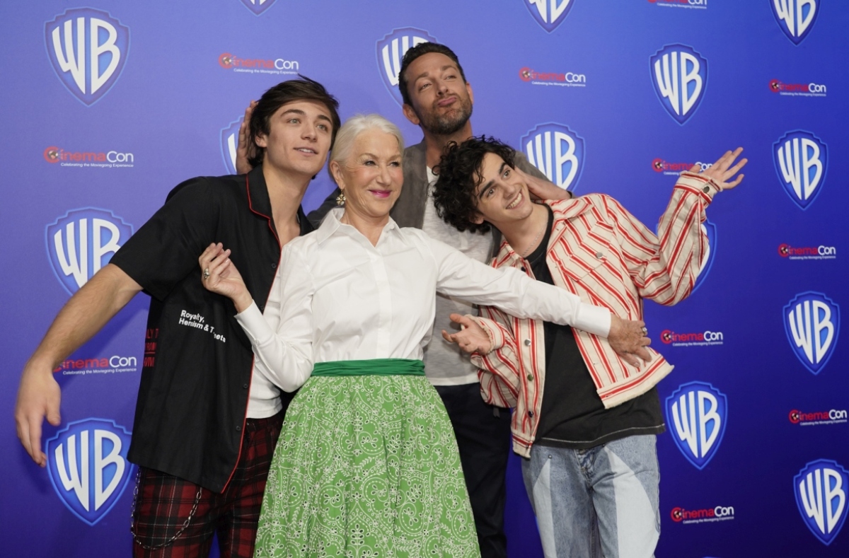 Asher Angel, Helen Mirren, Zachary Levi a Jack Dylan Grazer 