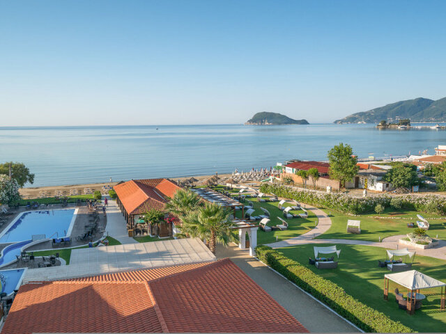 Galaxy Beach Resort na gréckom ostrove Zakynthos.