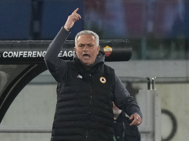 Italy Soccer Conference League Mourinho