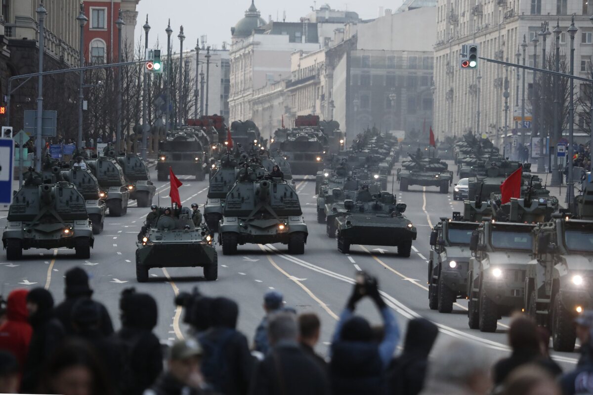Rusko, Moskva, prehliadka