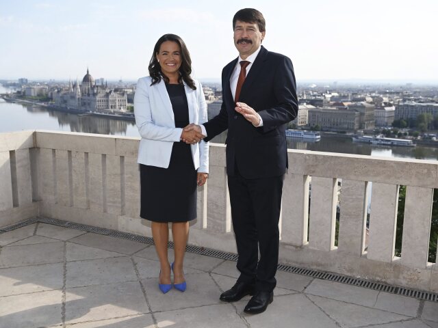 Katalin Nováková / János Áder  /