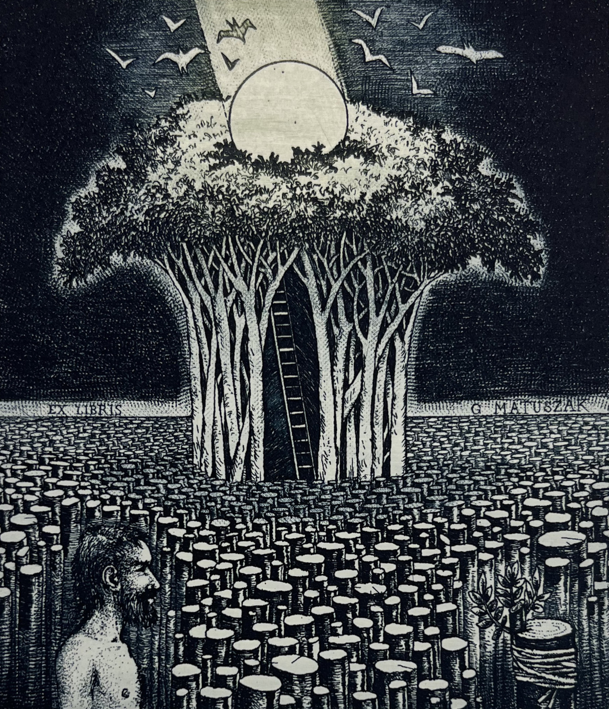 Ex libris G. Matuszak