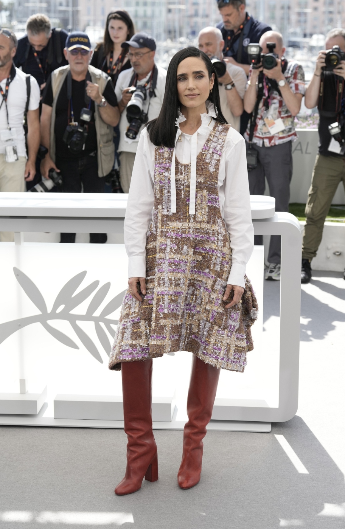 Herečka Jennifer Connelly v kreácii Louis Vuitton. 